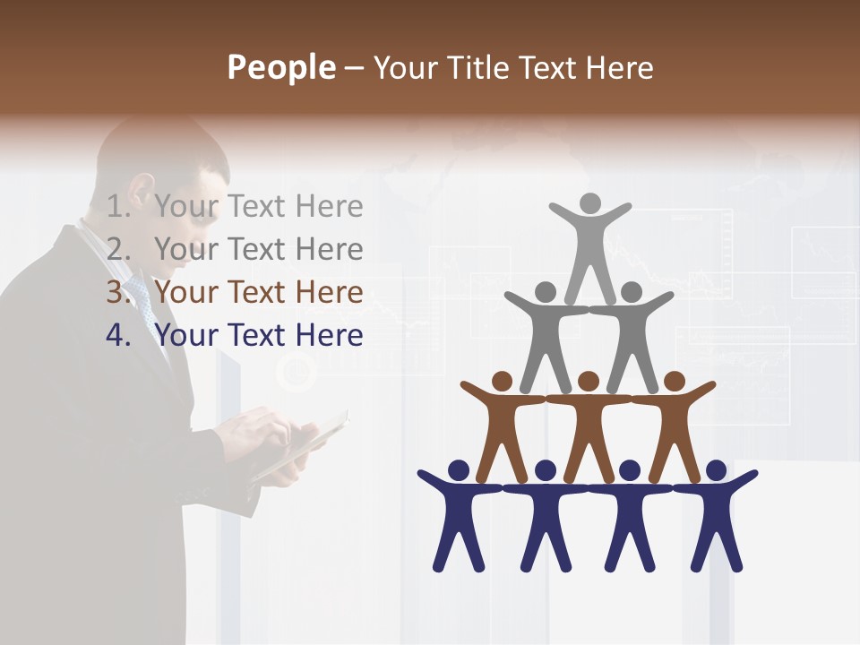 Career Pretty Worker PowerPoint Template