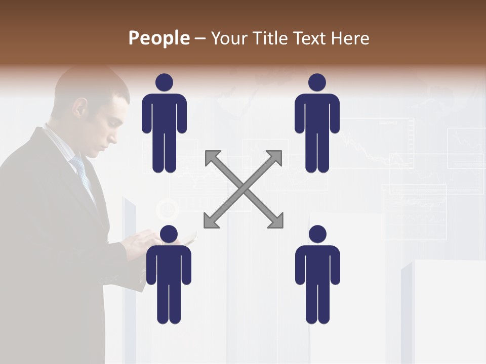 Career Pretty Worker PowerPoint Template