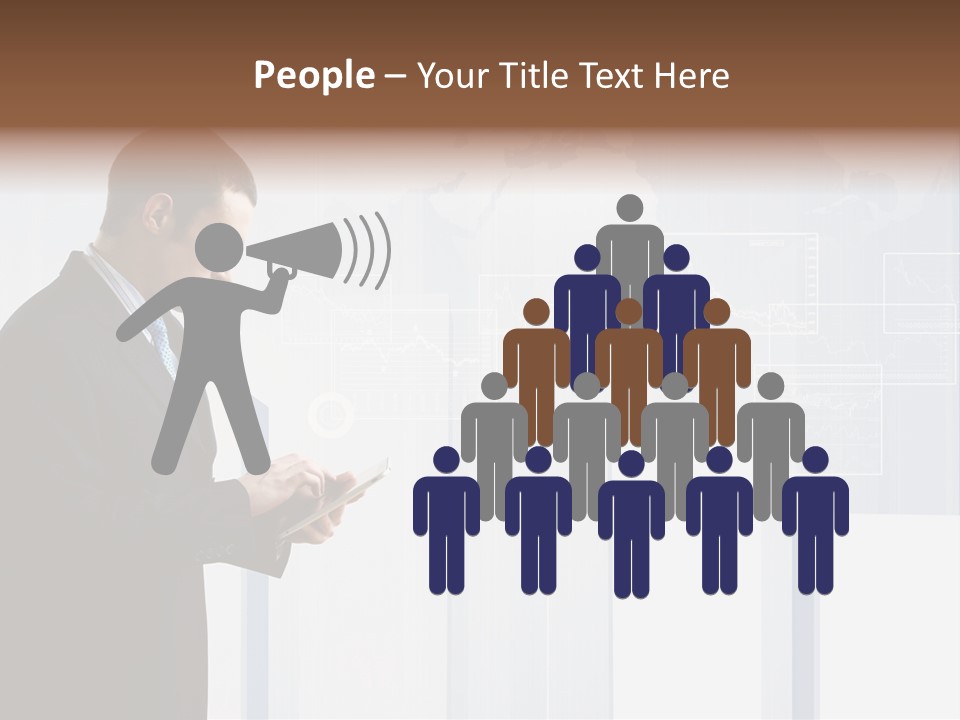 Career Pretty Worker PowerPoint Template