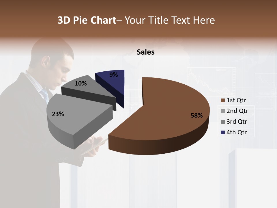Career Pretty Worker PowerPoint Template