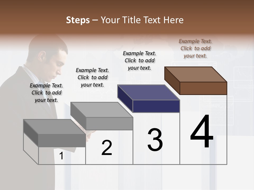 Career Pretty Worker PowerPoint Template