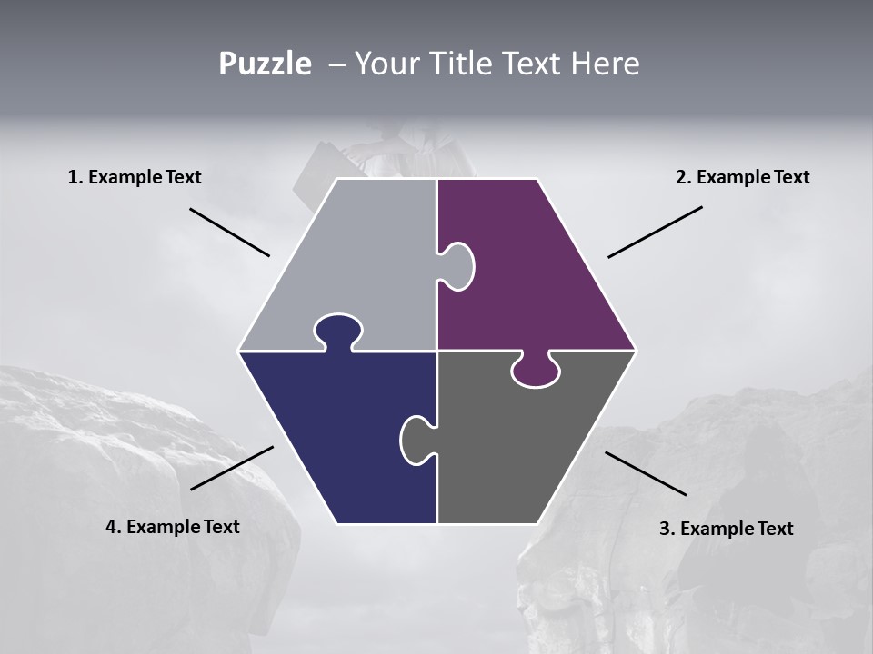 Career Decision Risky PowerPoint Template