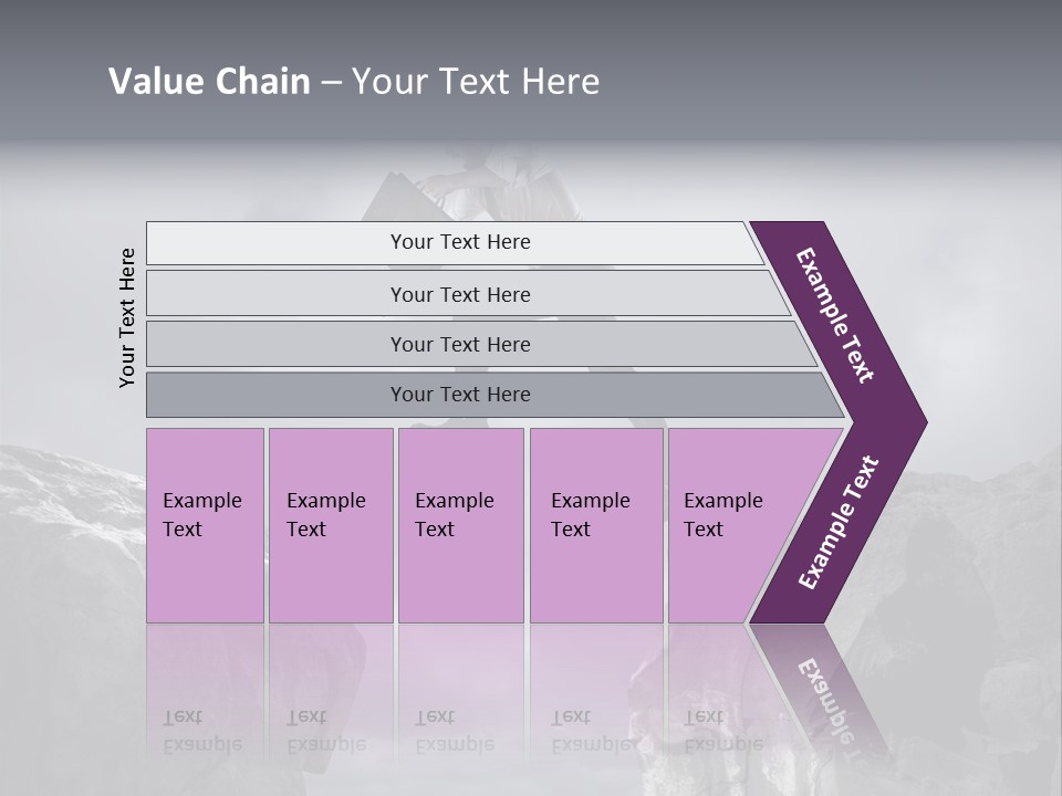 Career Decision Risky PowerPoint Template