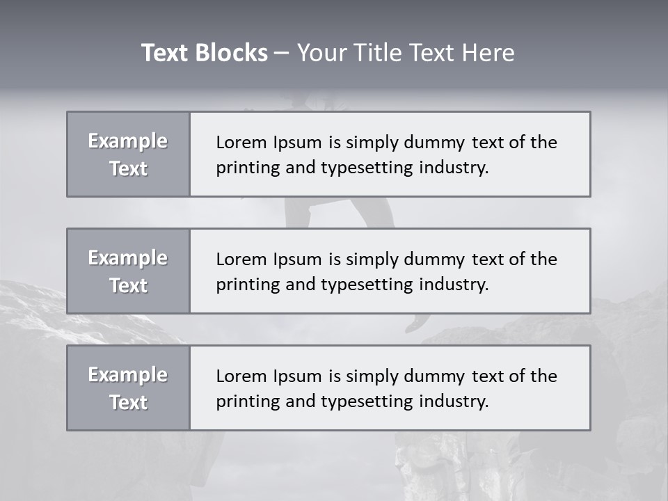 Career Decision Risky PowerPoint Template