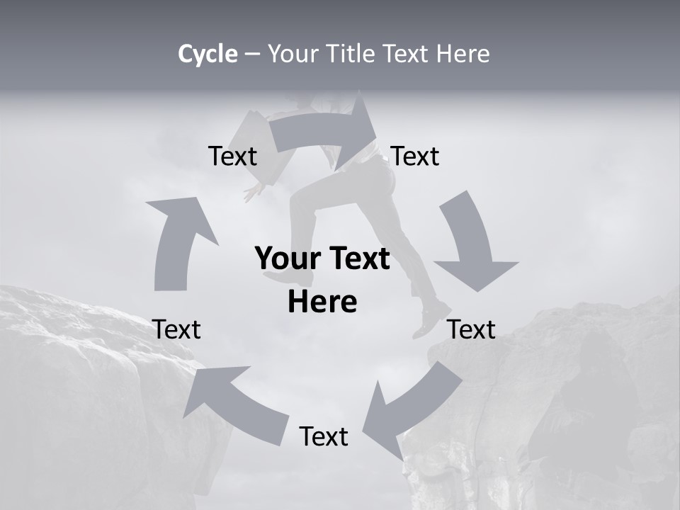 Career Decision Risky PowerPoint Template