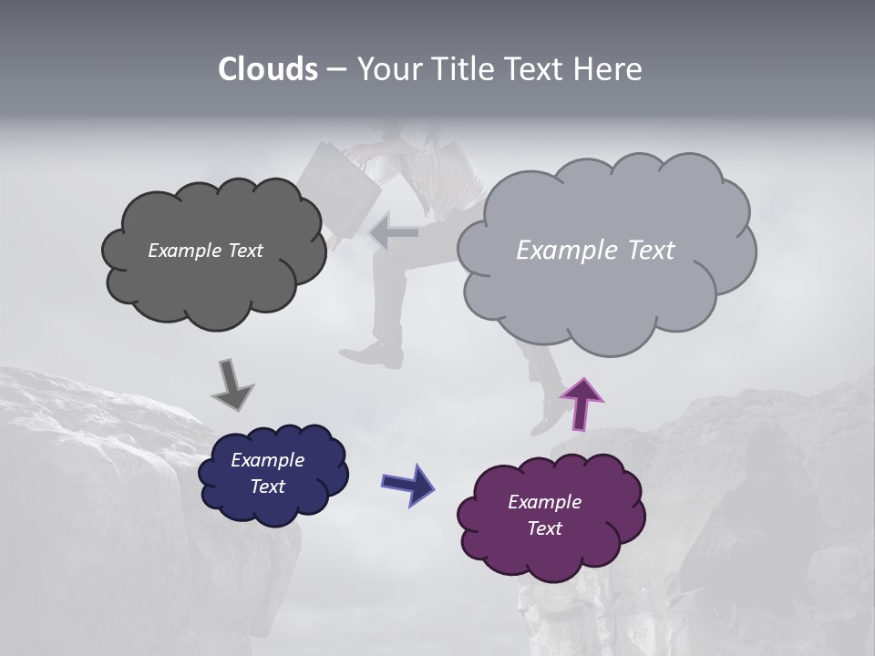 Career Decision Risky PowerPoint Template
