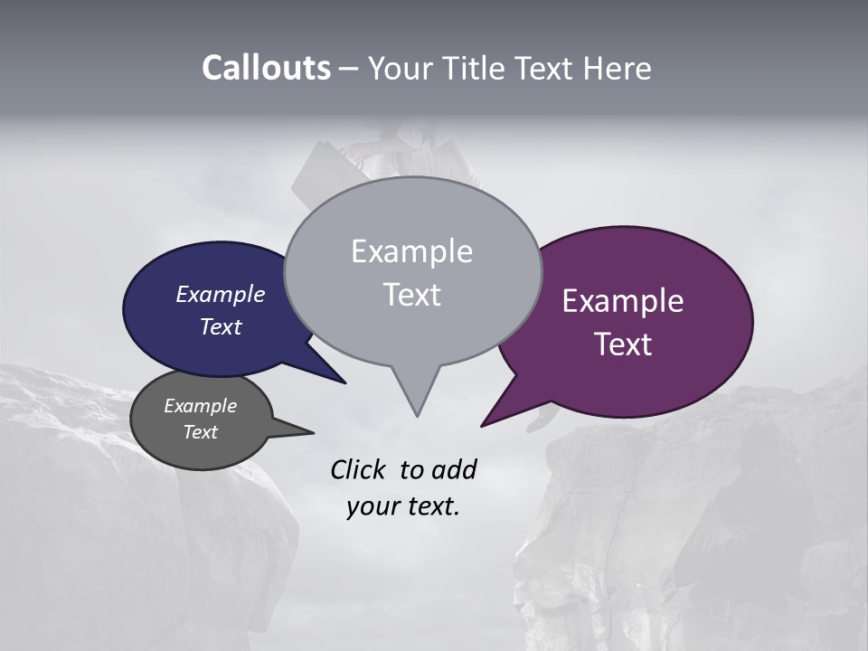 Career Decision Risky PowerPoint Template