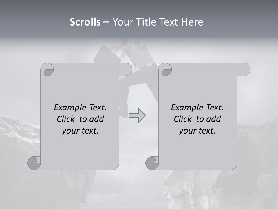 Career Decision Risky PowerPoint Template