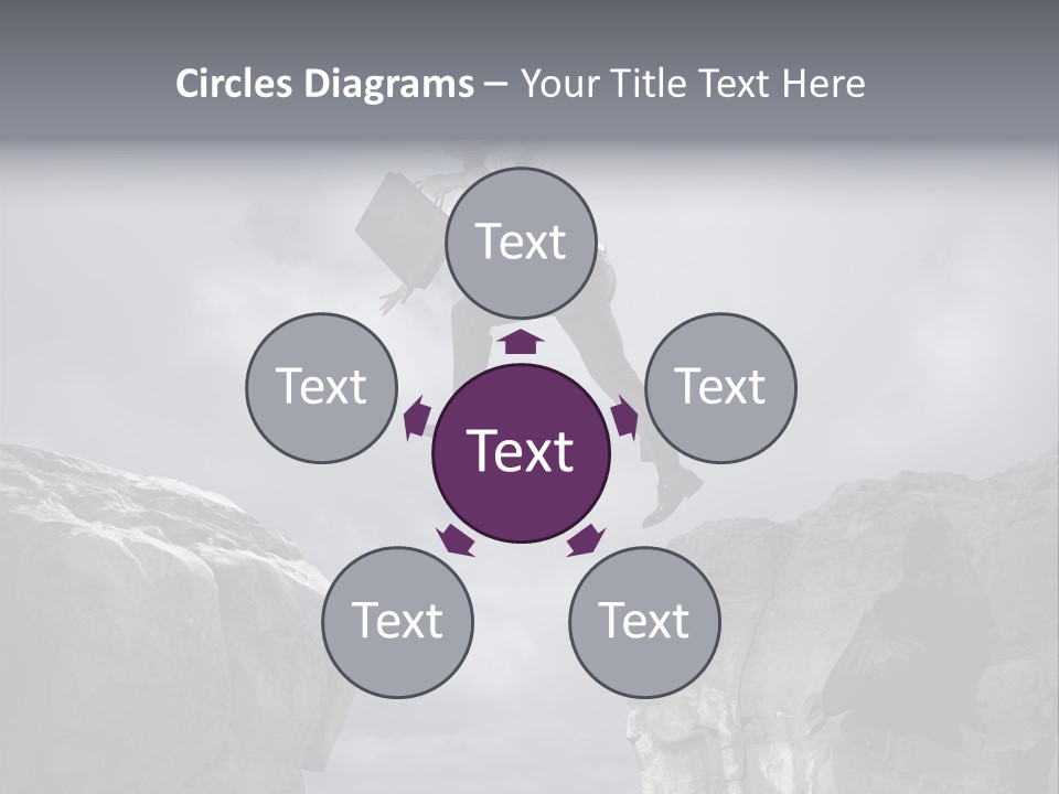 Career Decision Risky PowerPoint Template