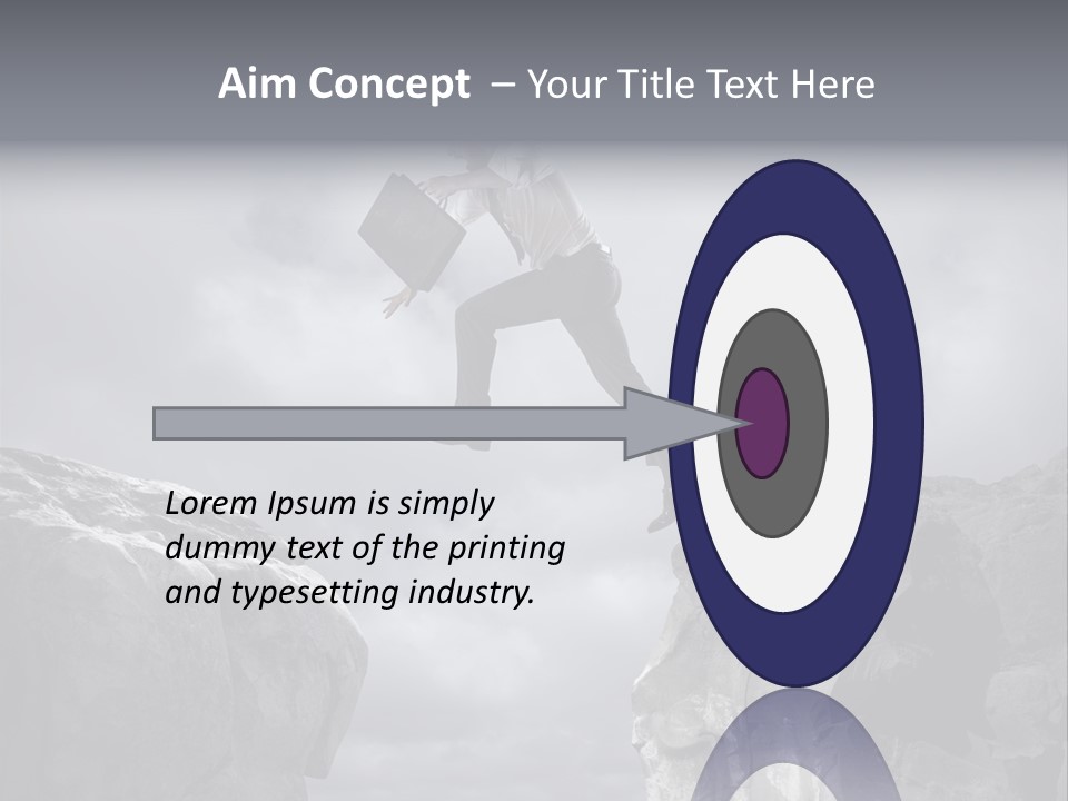 Career Decision Risky PowerPoint Template