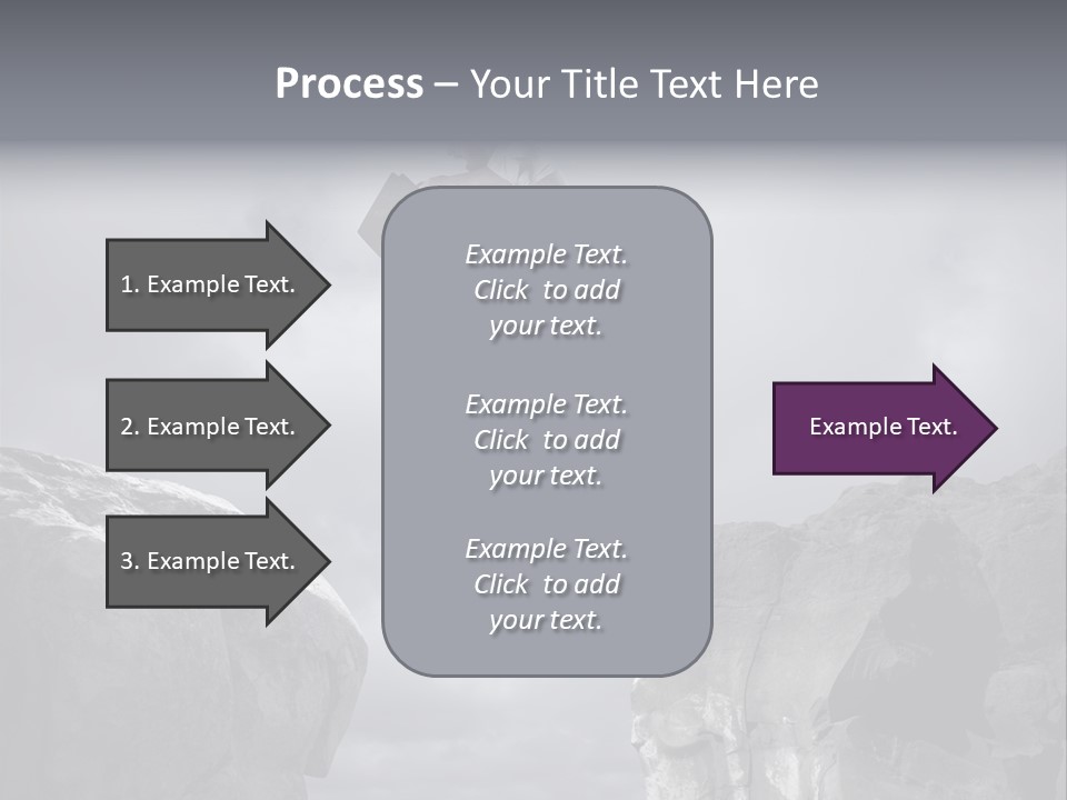 Career Decision Risky PowerPoint Template