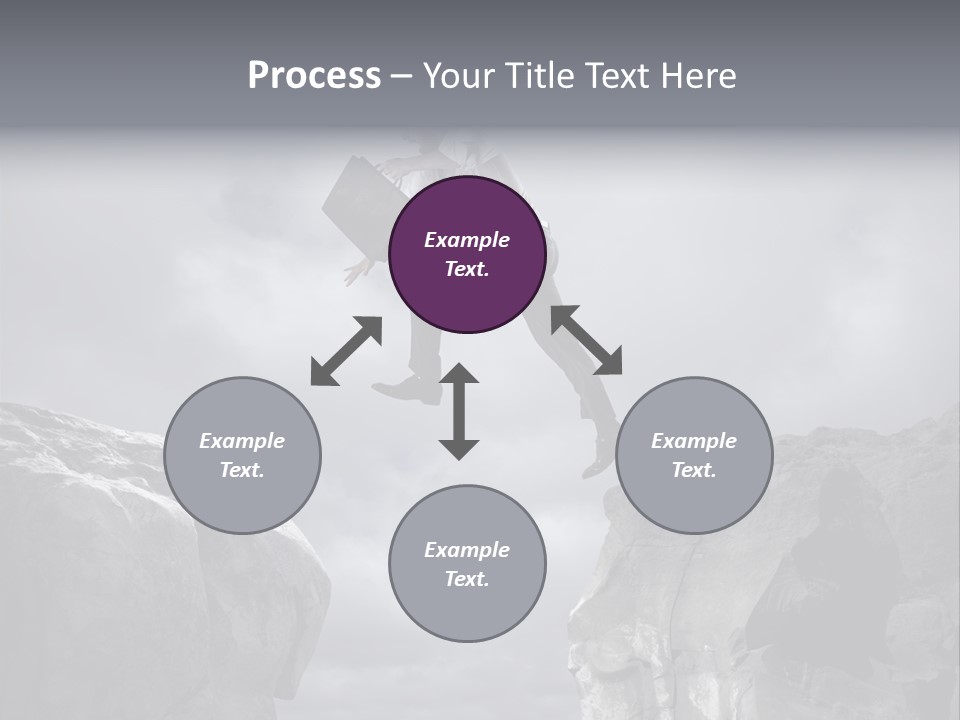 Career Decision Risky PowerPoint Template