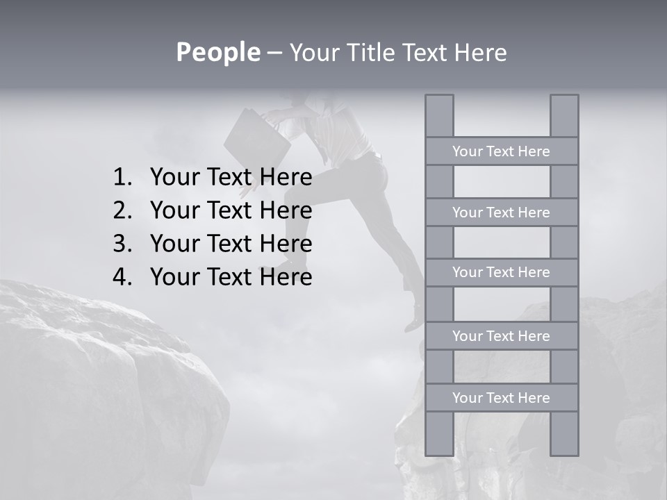 Career Decision Risky PowerPoint Template