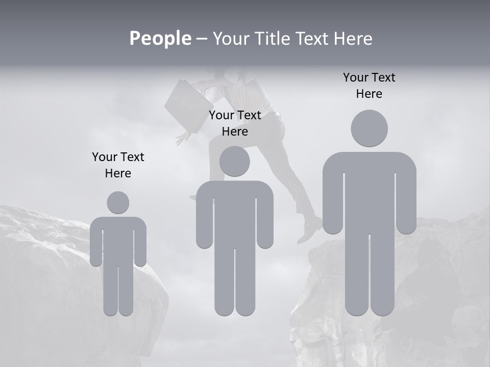 Career Decision Risky PowerPoint Template