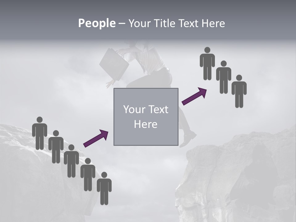 Career Decision Risky PowerPoint Template