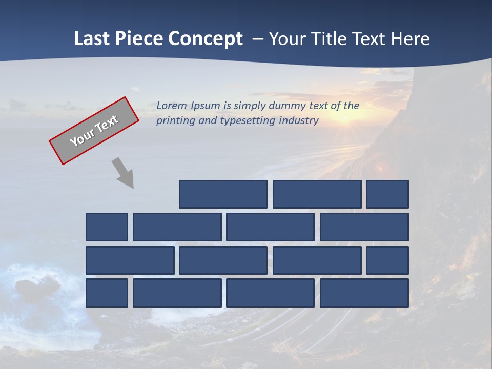 Sky Champaign Saint PowerPoint Template