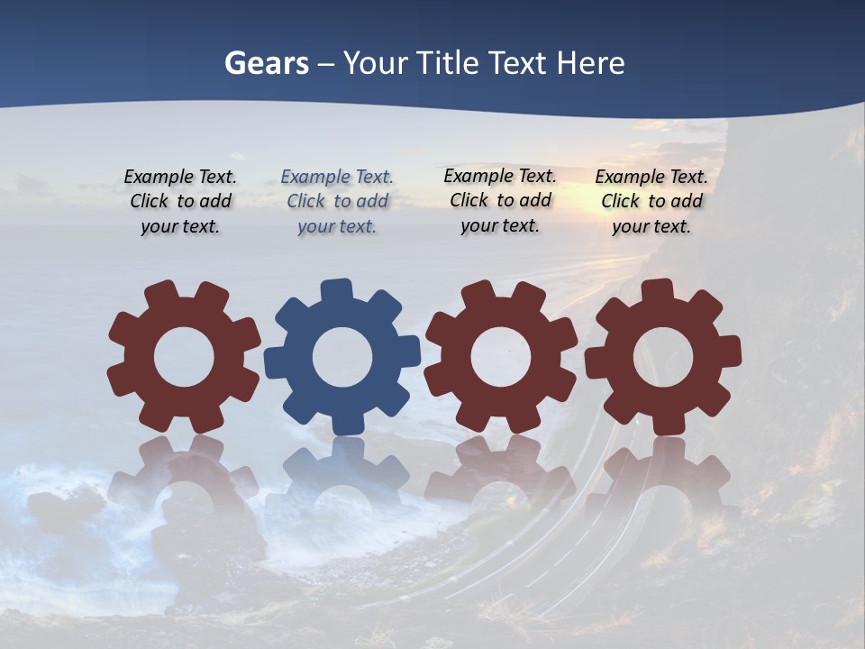 Sky Champaign Saint PowerPoint Template