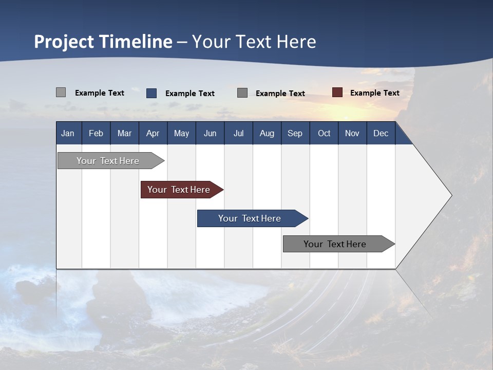 Sky Champaign Saint PowerPoint Template