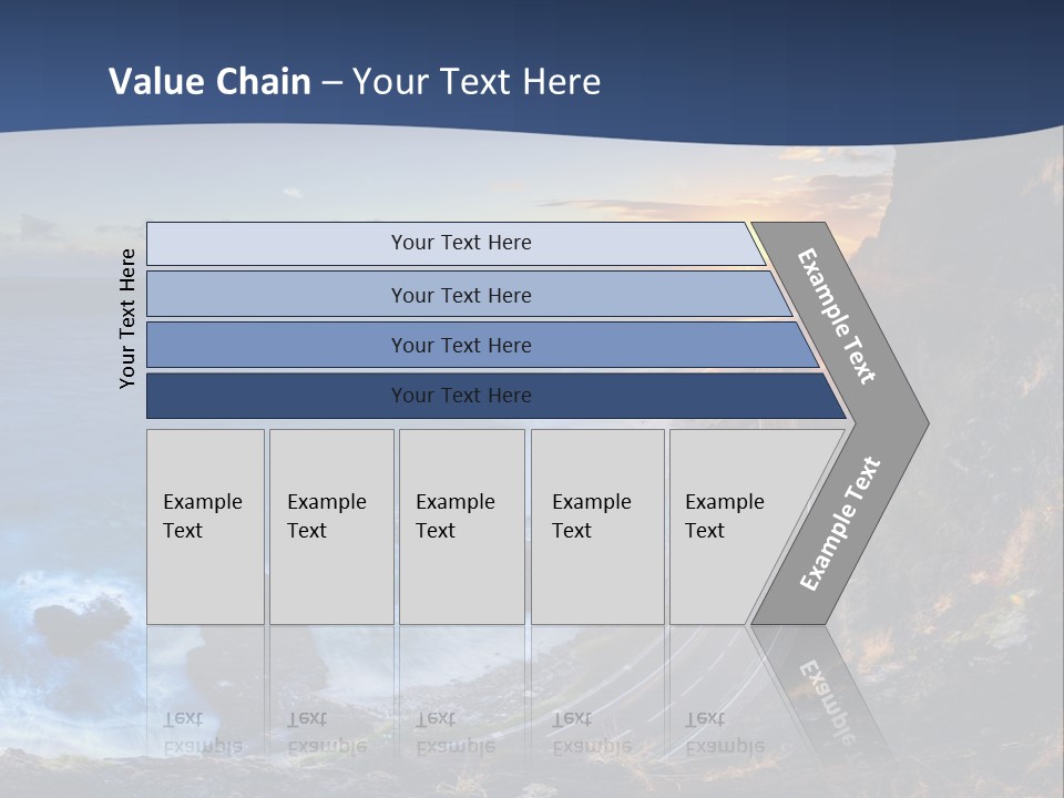 Sky Champaign Saint PowerPoint Template