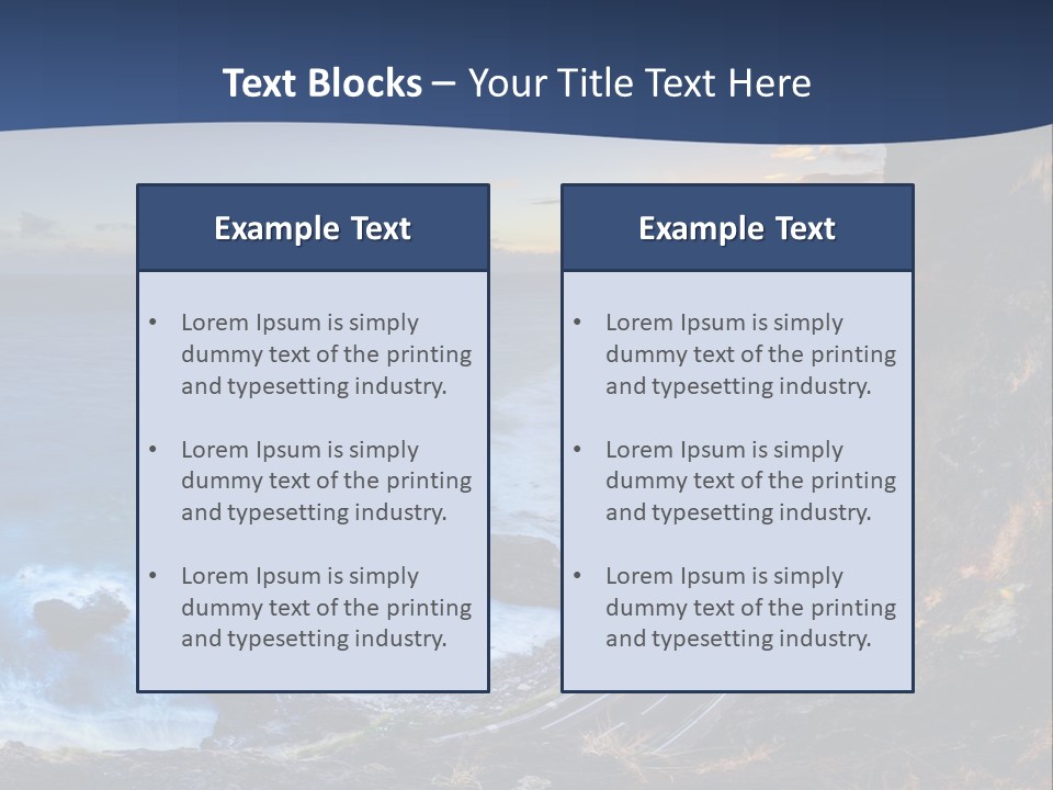 Sky Champaign Saint PowerPoint Template
