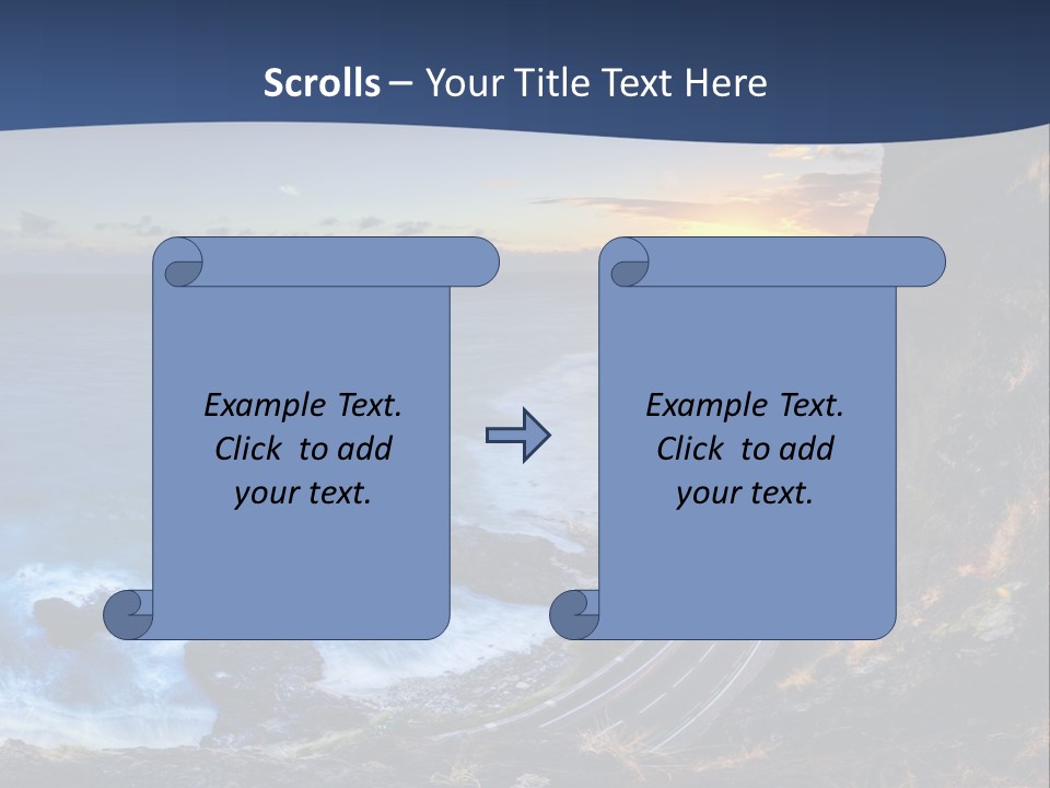 Sky Champaign Saint PowerPoint Template