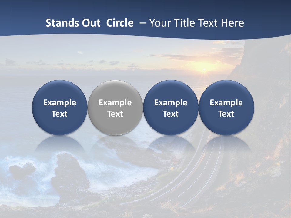 Sky Champaign Saint PowerPoint Template