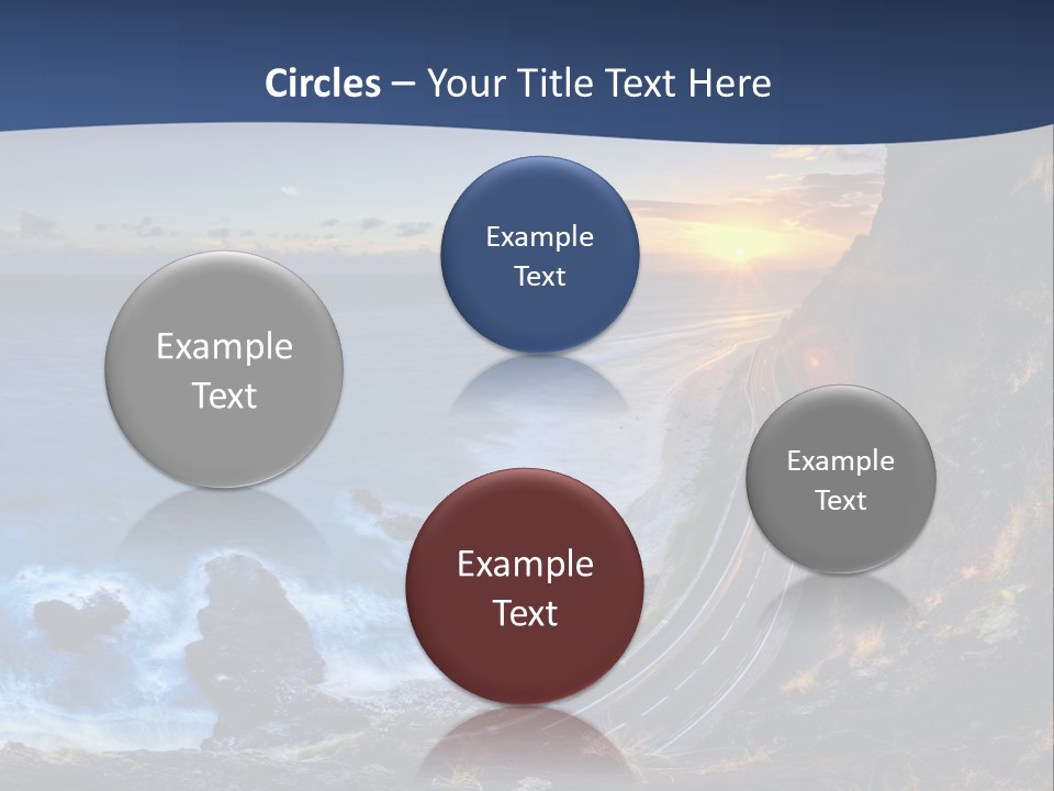 Sky Champaign Saint PowerPoint Template