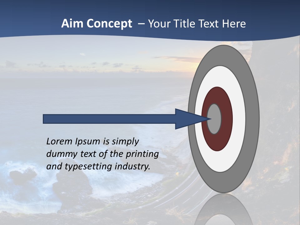 Sky Champaign Saint PowerPoint Template