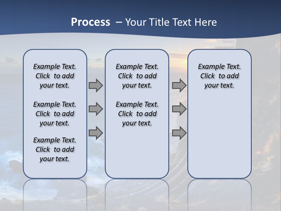 Sky Champaign Saint PowerPoint Template