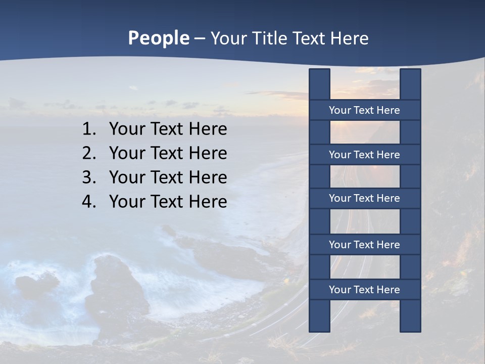 Sky Champaign Saint PowerPoint Template