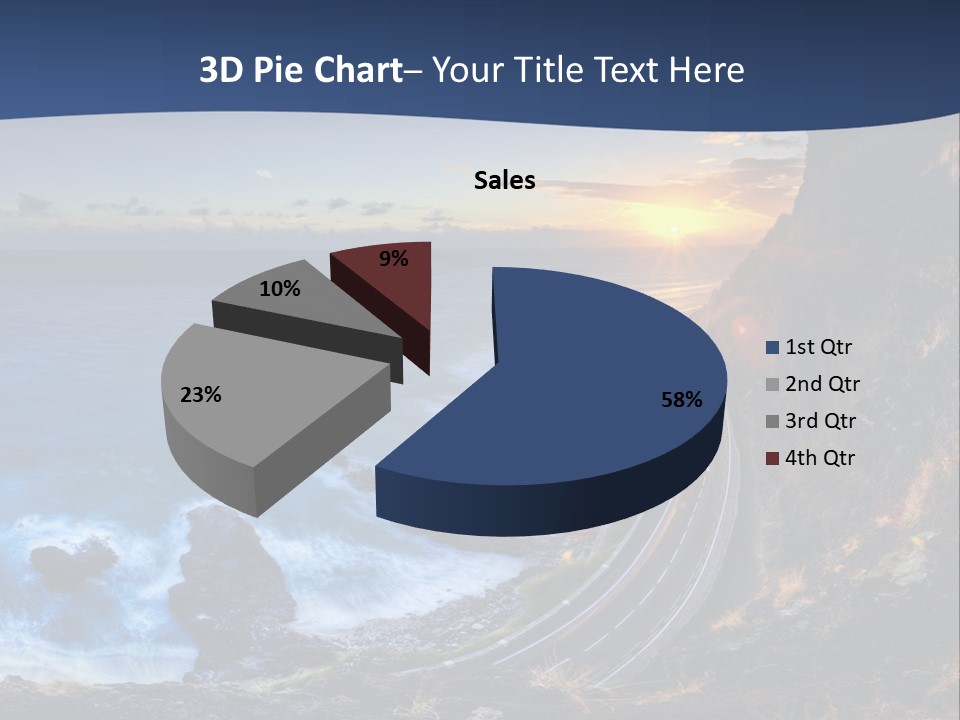 Sky Champaign Saint PowerPoint Template