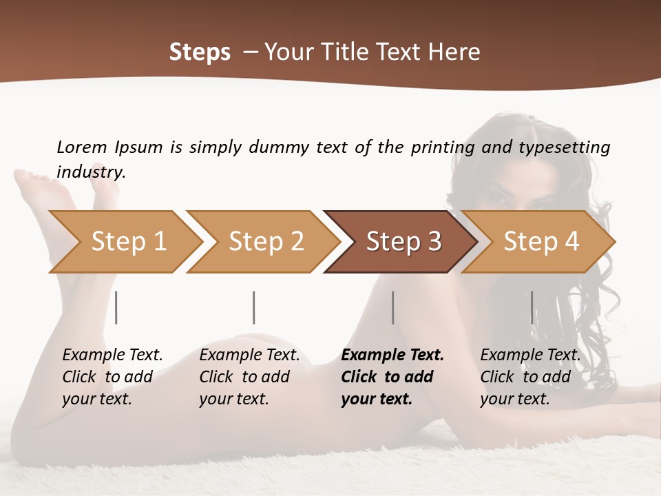 Care Abstract Person PowerPoint Template