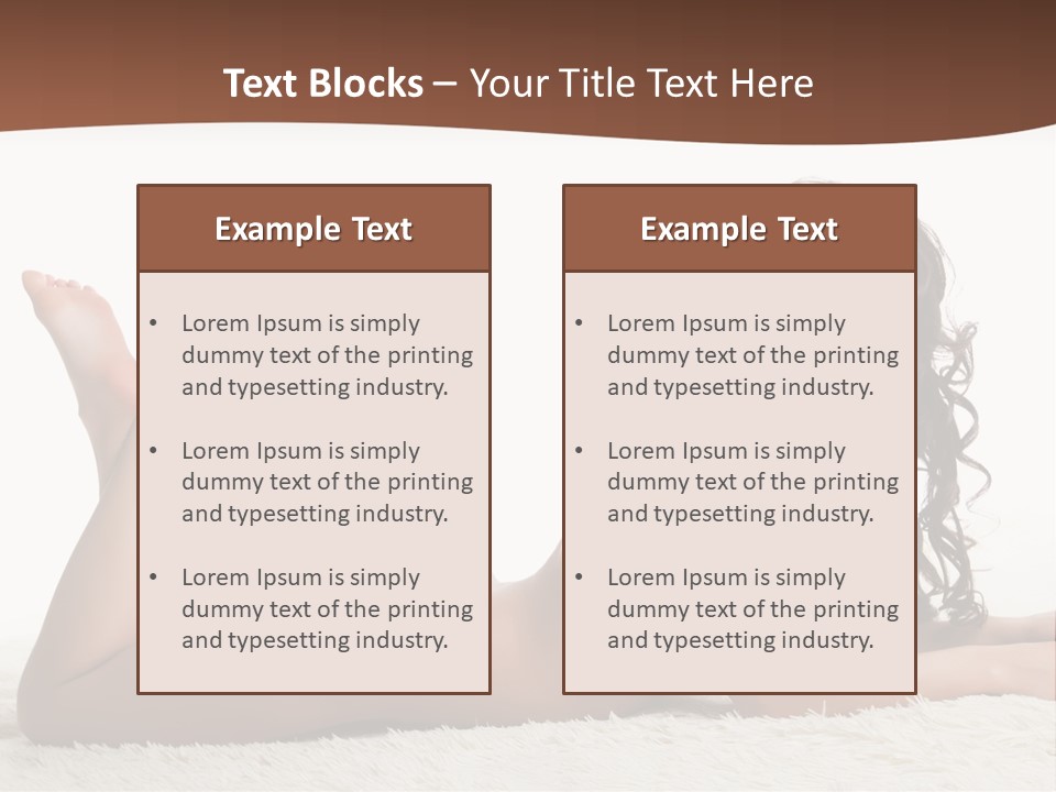 Care Abstract Person PowerPoint Template