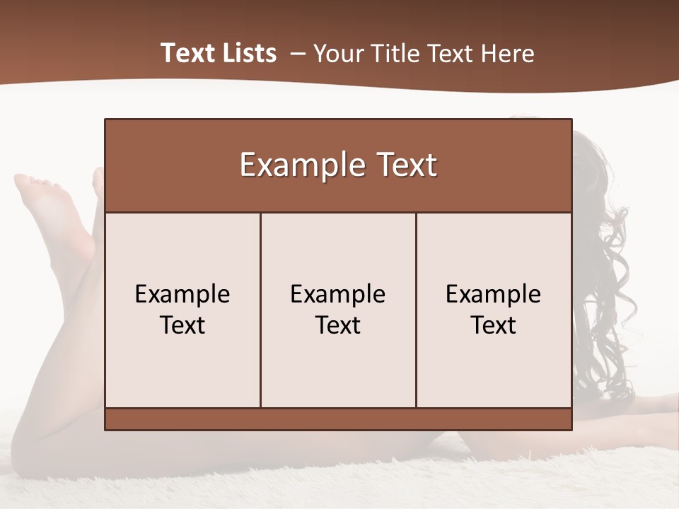 Care Abstract Person PowerPoint Template