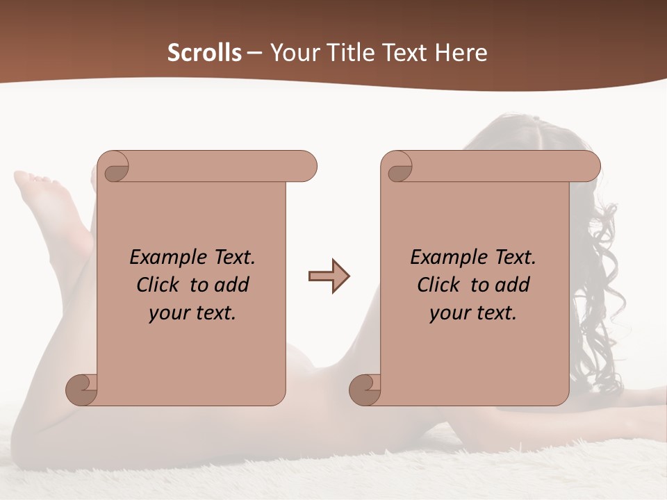 Care Abstract Person PowerPoint Template