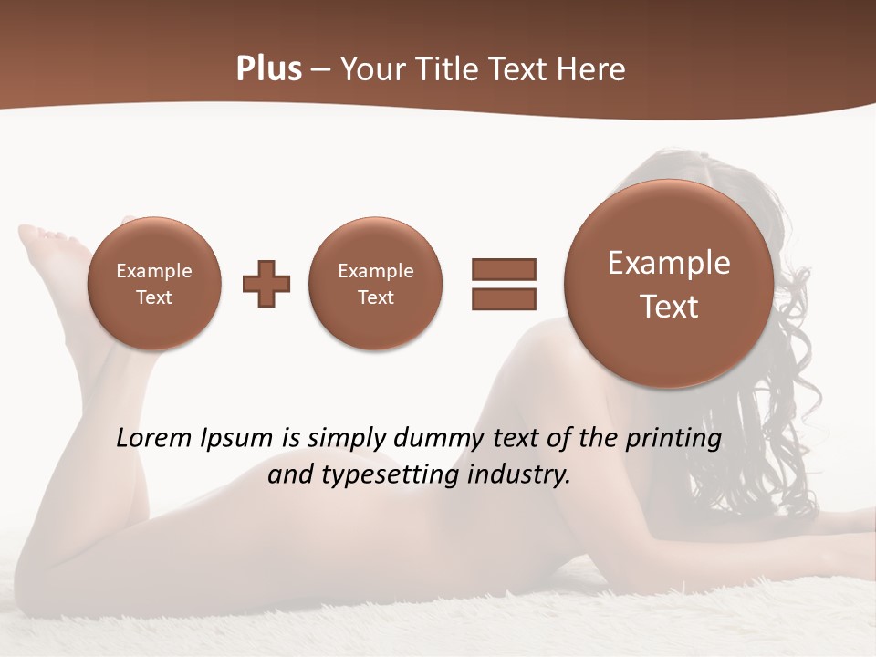 Care Abstract Person PowerPoint Template