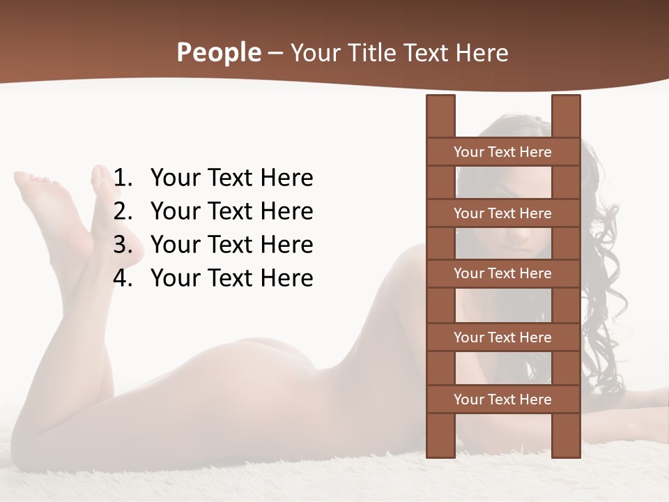 Care Abstract Person PowerPoint Template