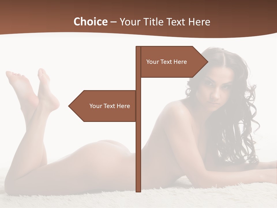 Care Abstract Person PowerPoint Template