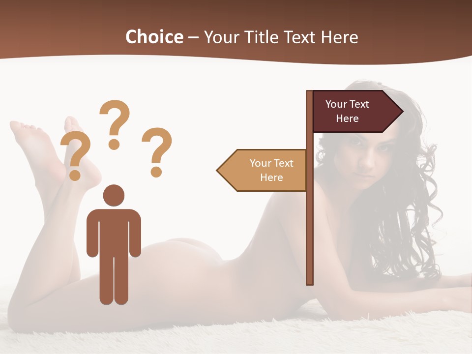 Care Abstract Person PowerPoint Template