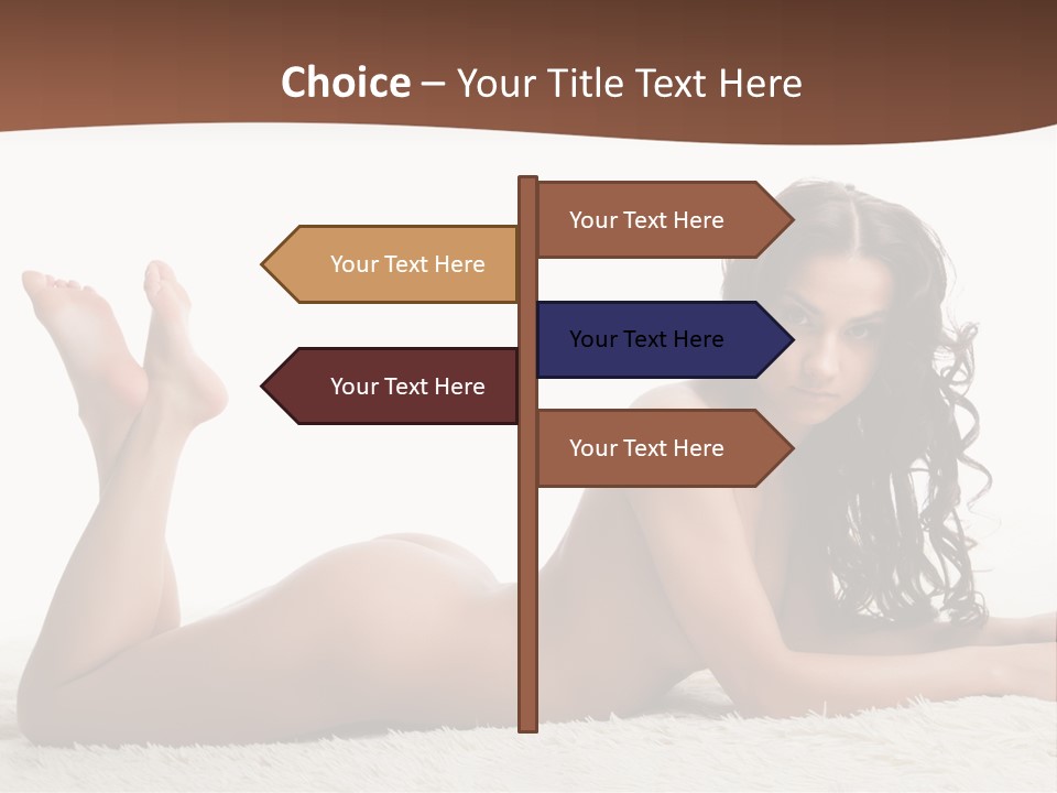 Care Abstract Person PowerPoint Template