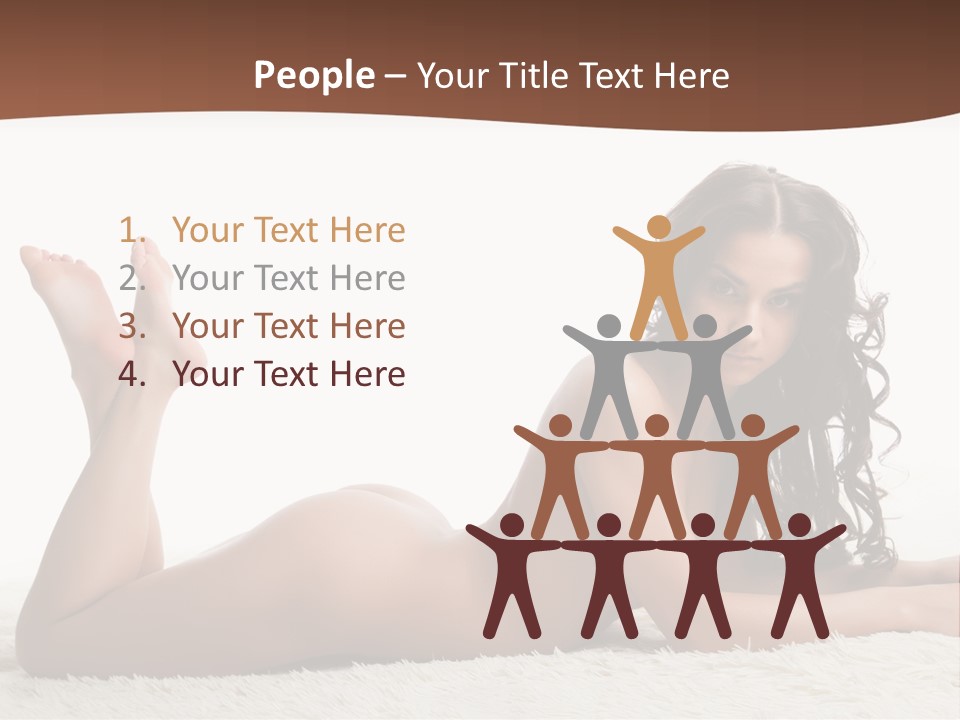 Care Abstract Person PowerPoint Template