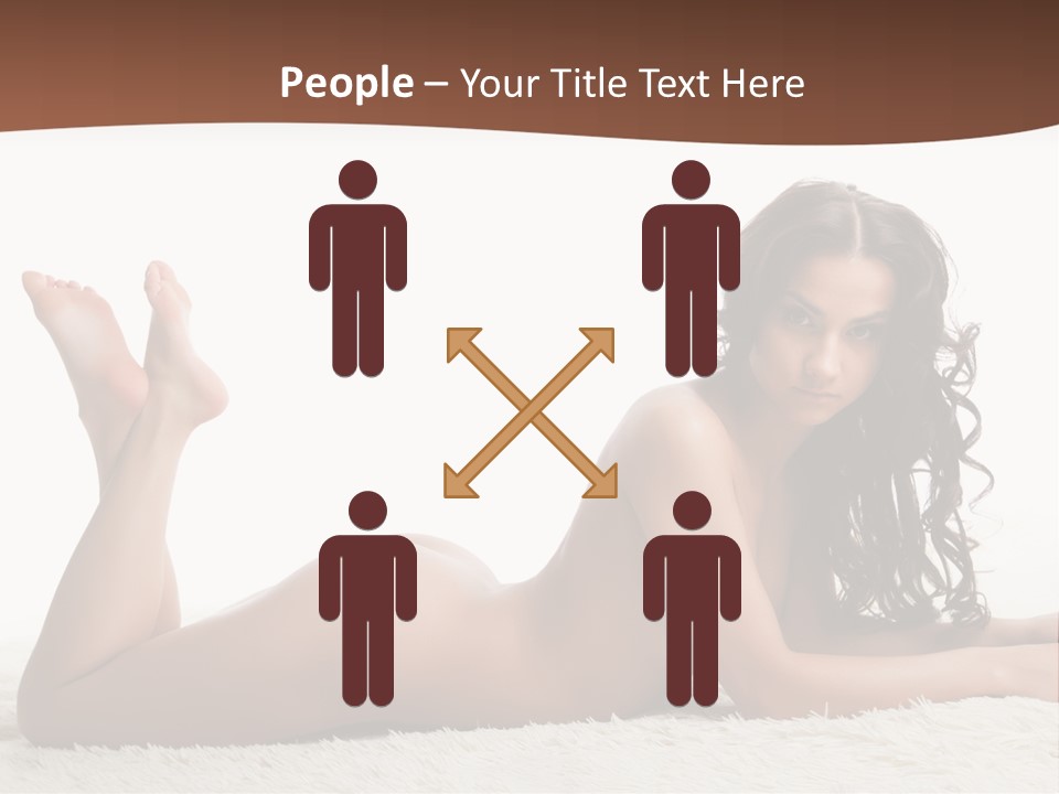 Care Abstract Person PowerPoint Template
