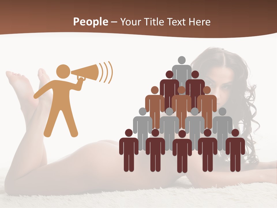 Care Abstract Person PowerPoint Template