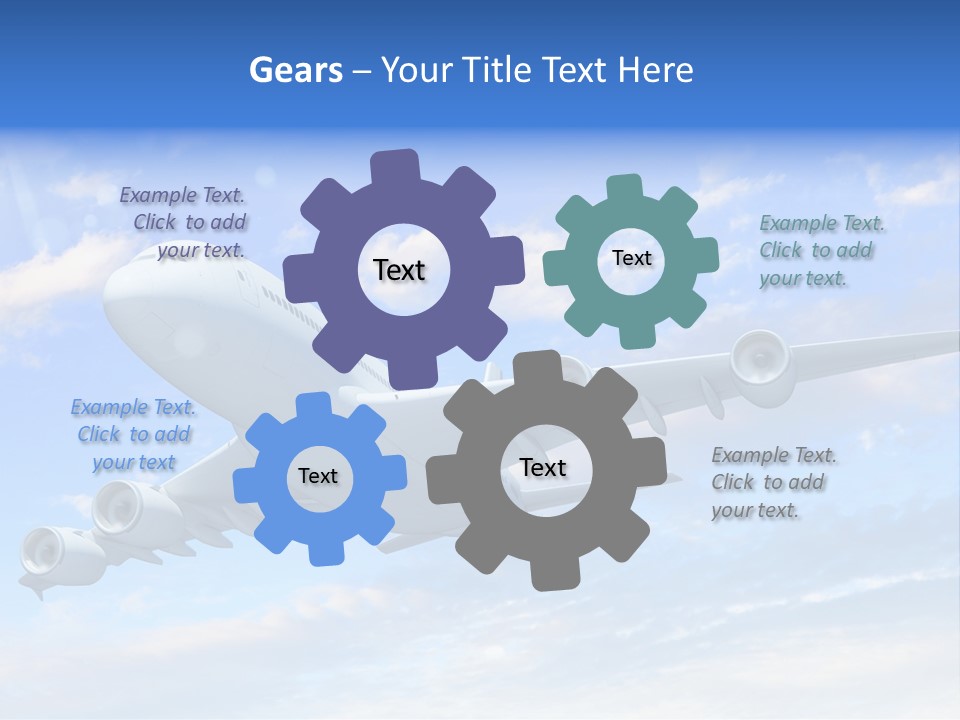 Air Transport Industry PowerPoint Template