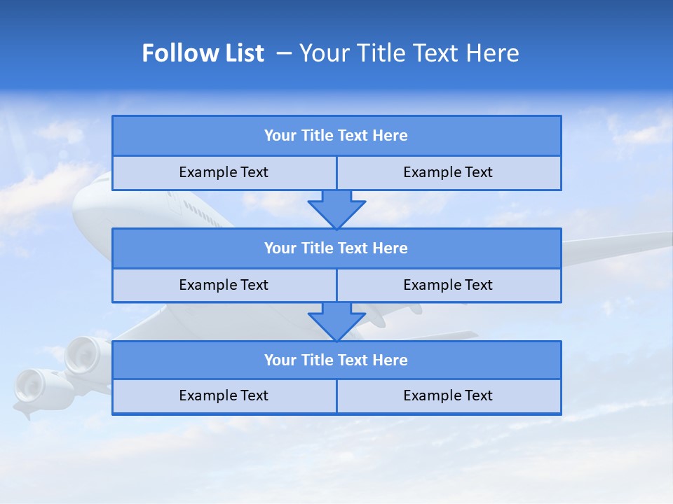 Air Transport Industry PowerPoint Template