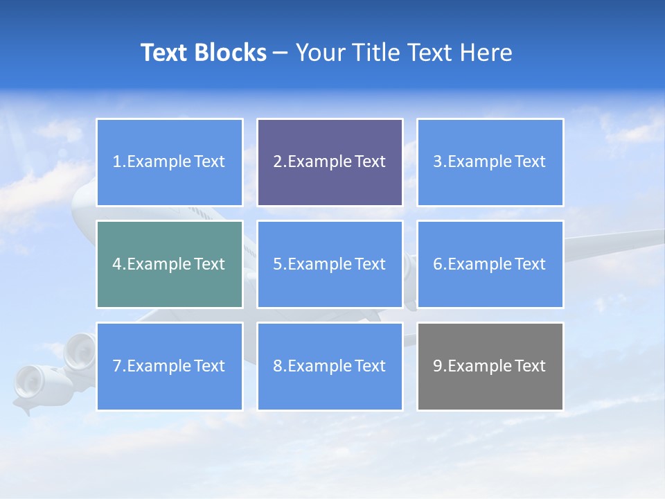 Air Transport Industry PowerPoint Template