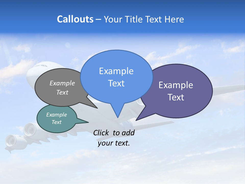 Air Transport Industry PowerPoint Template