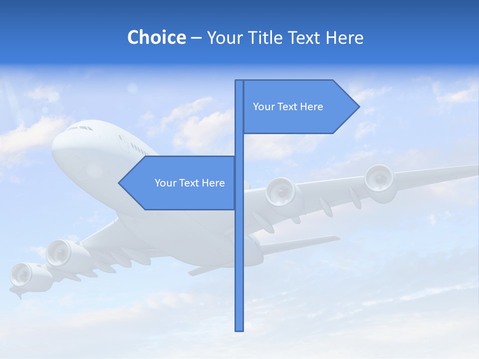 Air Transport Industry PowerPoint Template