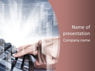 Innovative Push Select PowerPoint Template