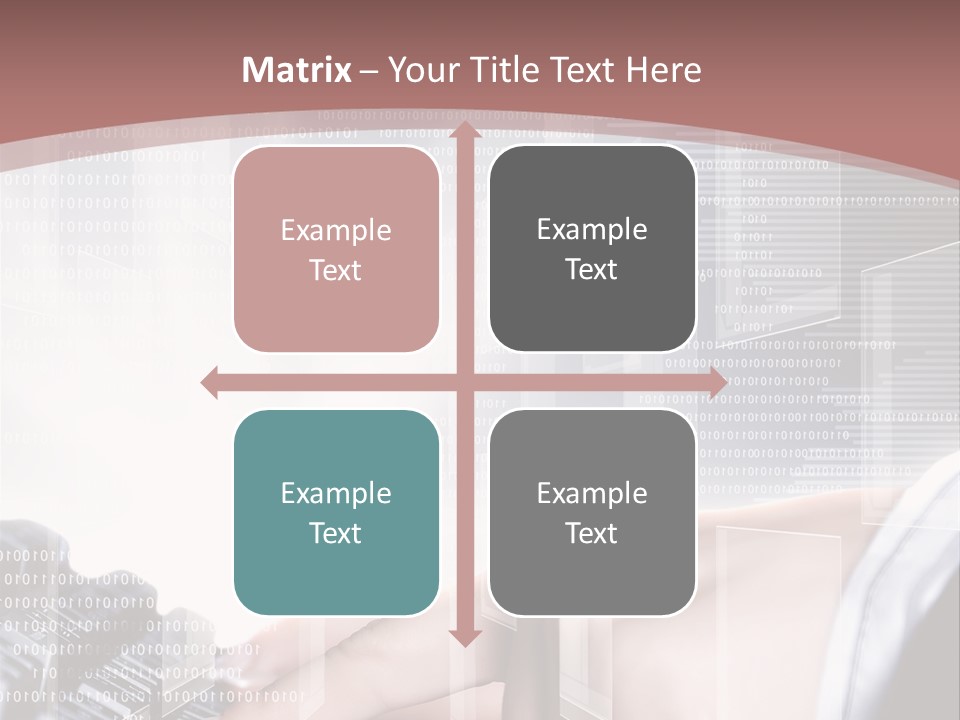 Innovative Push Select PowerPoint Template